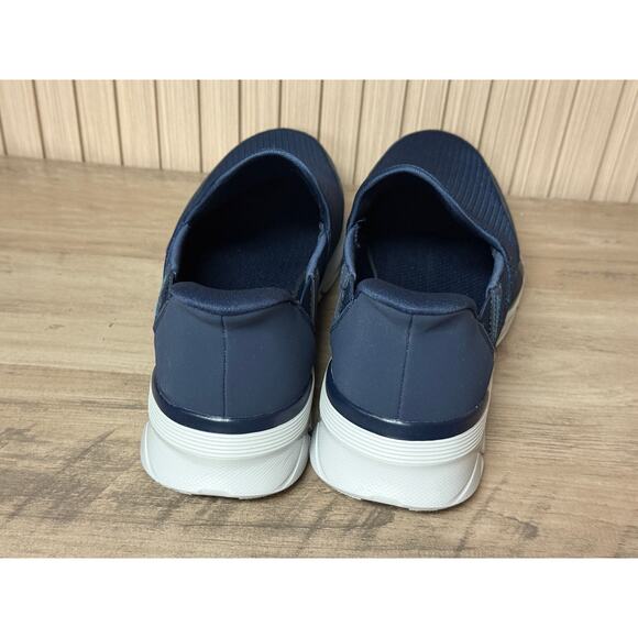 Skechers Men’s Equalizer Swift Fit Slip-On Sneakers Size 9 Navy - Picture 6 of 12